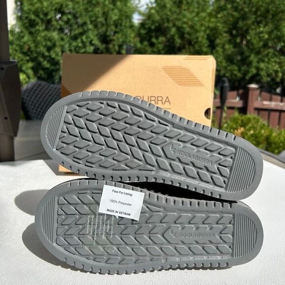 Koolaburra by UGG Short Gray Suede Boots Size 5 Women’s Shearling Lined with Box - Picture 6 of 9